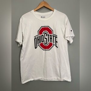 Ohio State University OSU Buckeyes Champion Branded T Shirt Large Adult